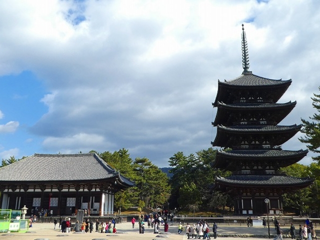 奈良県・興福寺 東金堂・五重塔_興福寺