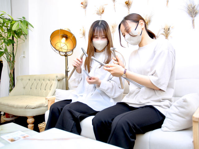 指輪に模様をつける体験ができます!_itoaware-いとあはれ-奈良店